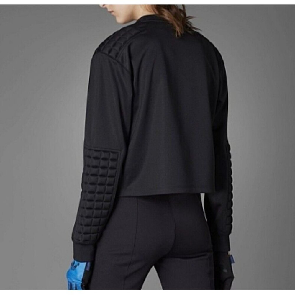 Adidas Blue Version Goalkeeper Womens LS Top Black Blue  Sz M HK7239  NWT - Picture 4 of 9
